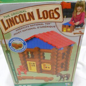 THE ORIGINAL LINCOLN LOGS WRANGLER'S RANCH 86 PCS COMPLETE BUILDING SET 👸👦🎁